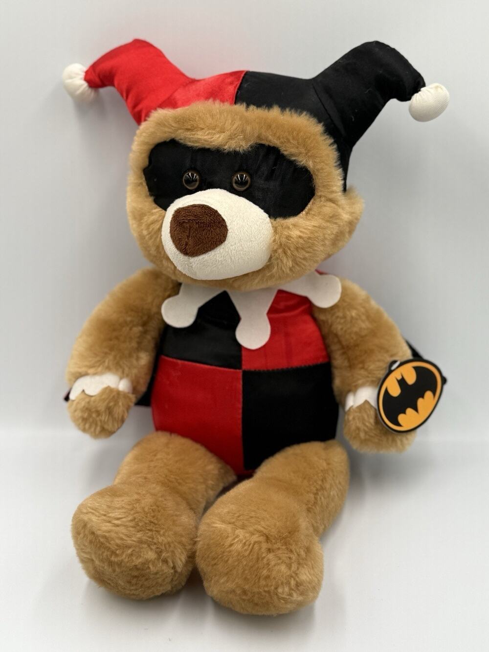 18” Six Flags Harley Quinn Plush Bear DC Justice League